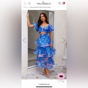 Hello Molly Sunny Garden MIDI Dress